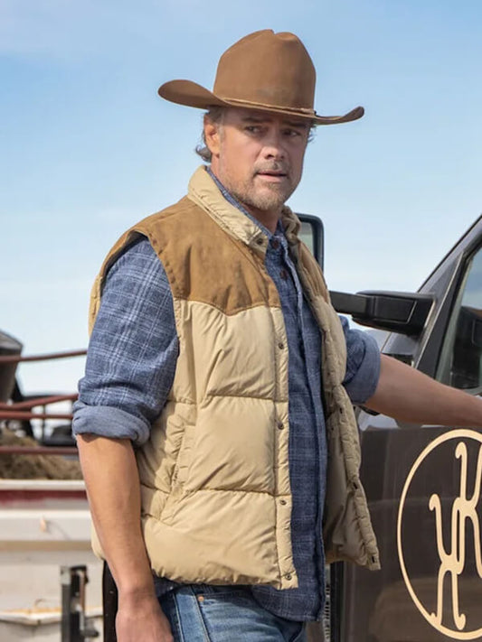 Josh Duhamel Ransom Canyon S01 Puffer Vest