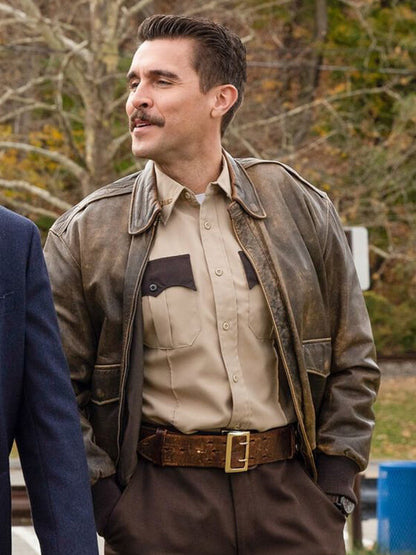 Josh Segarra Best Medicine 2026 Brown Leather Jacket