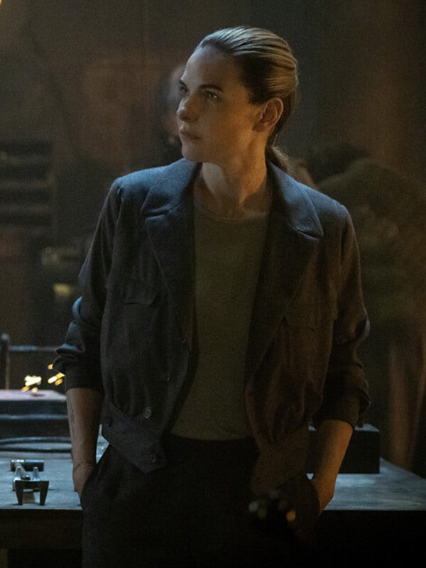 Juliette Nichols Silo S03 Gray Cotton Jacket