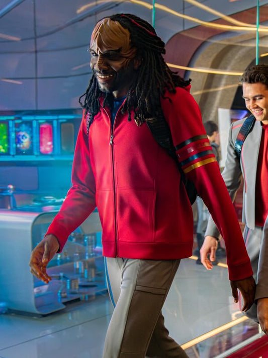 Karim Diane Star Trek: Starfleet Academy 2026 Red Jacket