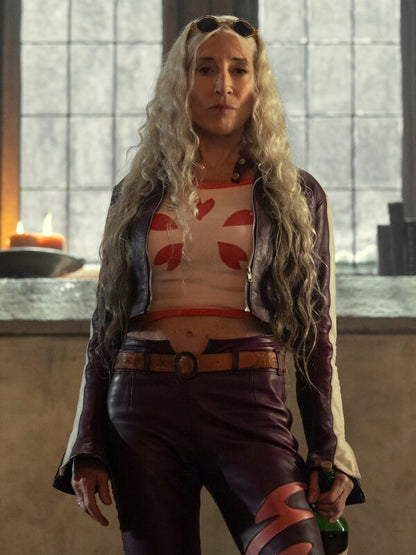 Katey Sagal One Piece S02 Dr.Kureha Leather Jacket