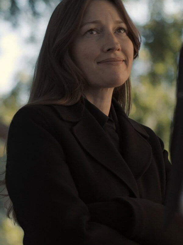 Kelly Macdonald Lanterns S01 Wool Coat