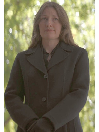 Kelly Macdonald Lanterns S01 Wool Coat