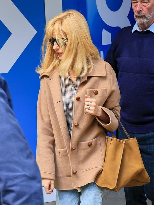 Kelly Reilly Dutton Ranch Premiere Wool Jacket