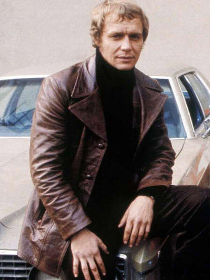 Kenneth Hutchinson Starsky & Hutch Leather Coat