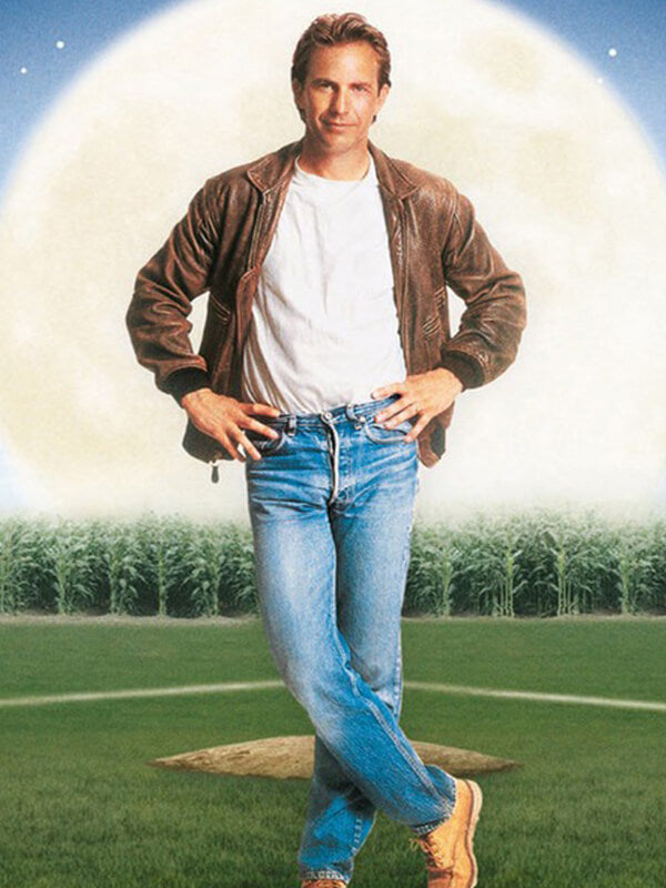 Kevin Costner Field of Dreams Brown Jacket