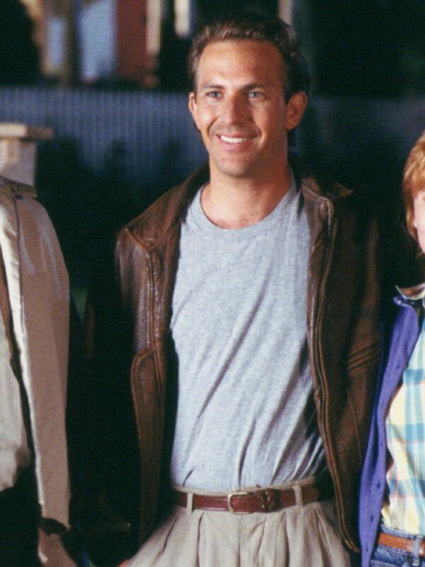 Kevin Costner Field of Dreams Brown Jacket
