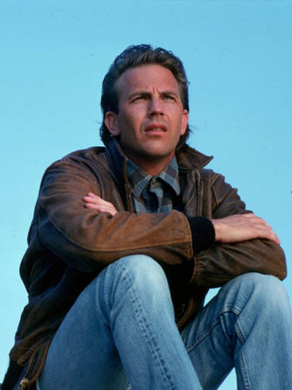 Kevin Costner Field of Dreams Brown Jacket
