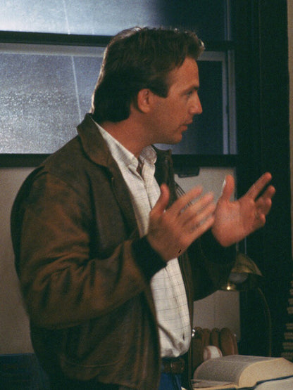 Kevin Costner Field of Dreams Brown Jacket