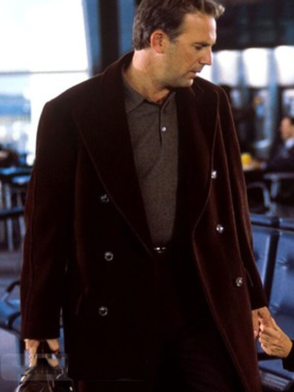 Kevin Costner For Love Of The Game Wool Coat
