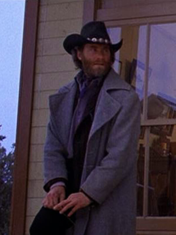 Kevin Kline Silverado Gray Wool Coat
