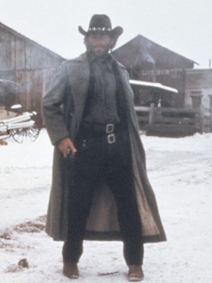 Kevin Kline Silverado Gray Wool Coat