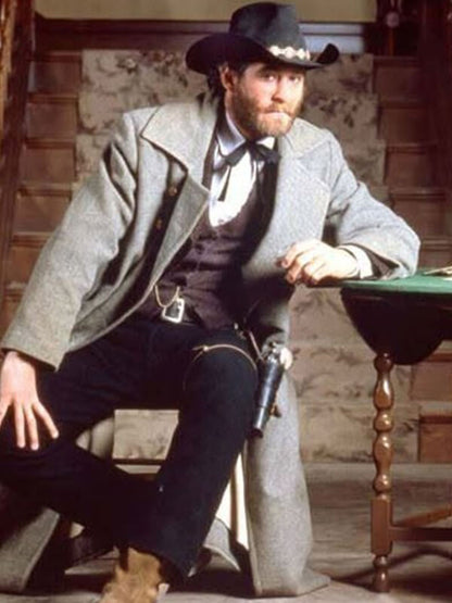 Kevin Kline Silverado Gray Wool Coat