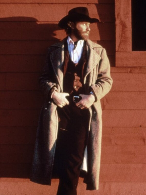 Kevin Kline Silverado Gray Wool Coat