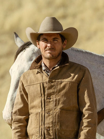Kevin Zegers The Madison 2026 Brown Cotton Jacket