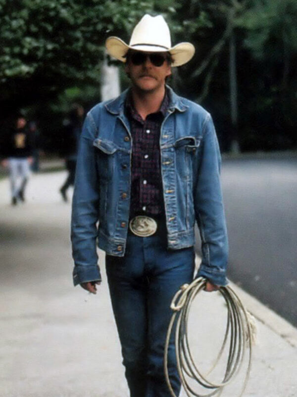 Kiefer Sutherland The Cowboy Way Blue Denim Jacket