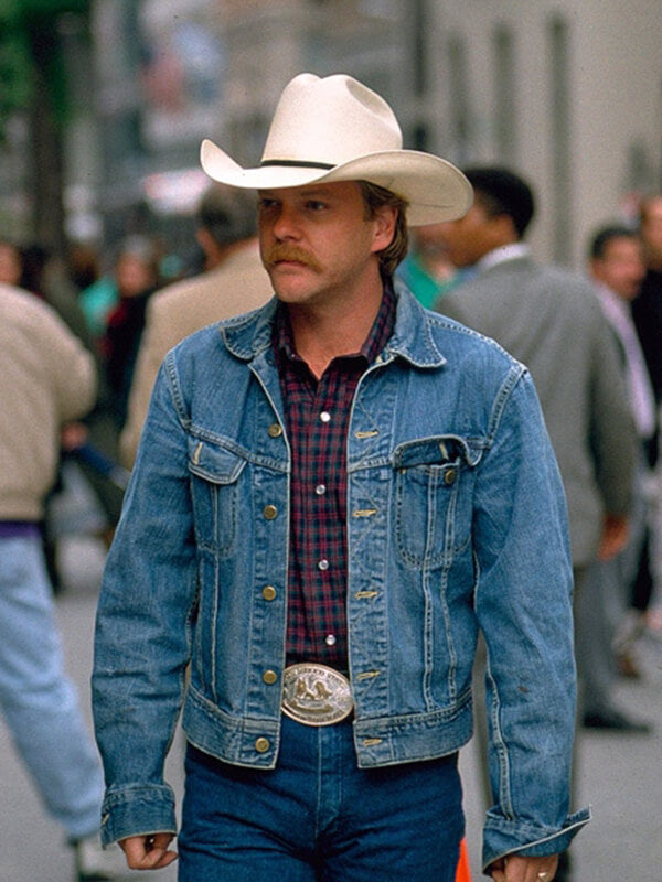 Kiefer Sutherland The Cowboy Way Blue Denim Jacket