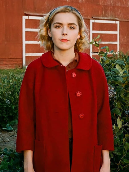 Kiernan Shipka Chilling Adventures of Sabrina Wool Coat