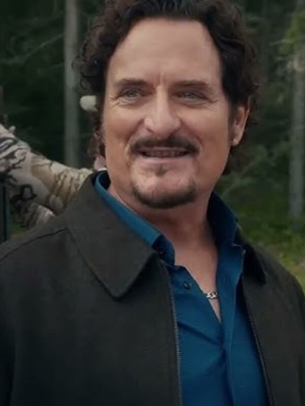 Kim Coates Anna Pigeon 2026 Brown Wool Jacket