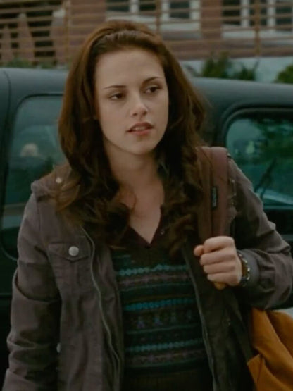 Kristen Stewart The Twilight Saga New Moon Gray Jacket