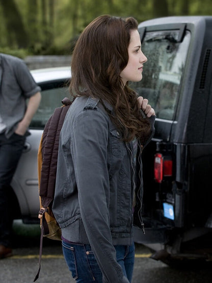 Kristen Stewart The Twilight Saga New Moon Gray Jacket