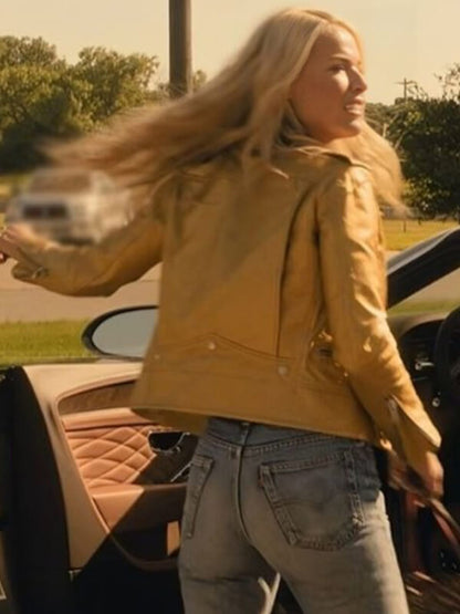 Landman Angela Norris Leather Biker Jacket