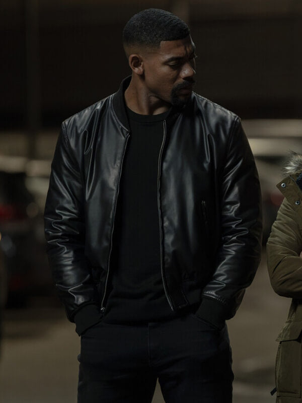 Lanterns S01 John Stewart Black Bomber Jacket