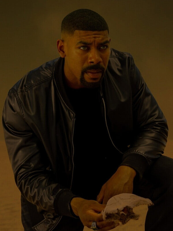Lanterns S01 John Stewart Black Bomber Jacket