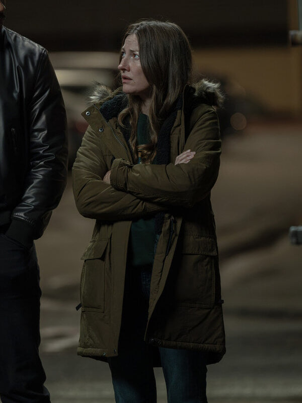 Lanterns S01 Sheriff Kerry Kane Green Parka Jacket