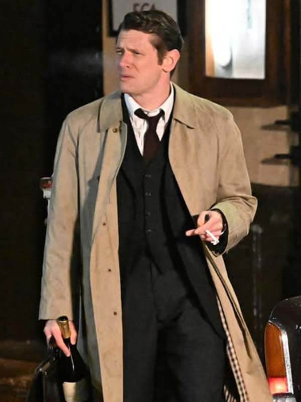 Larry Lamb Ink 2026 Jack O'Connell Trench Coat