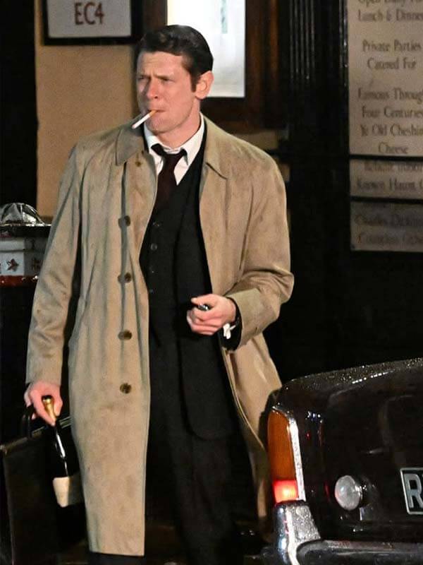 Larry Lamb Ink 2026 Jack O'Connell Trench Coat