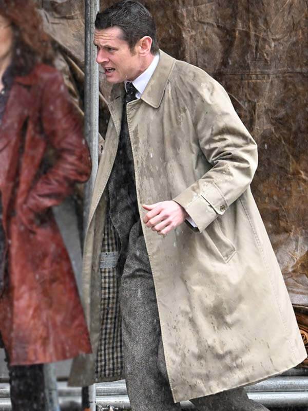 Larry Lamb Ink 2026 Jack O'Connell Trench Coat