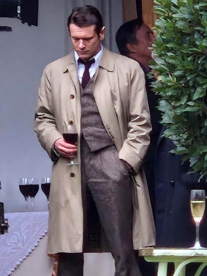 Larry Lamb Ink 2026 Jack O'Connell Trench Coat