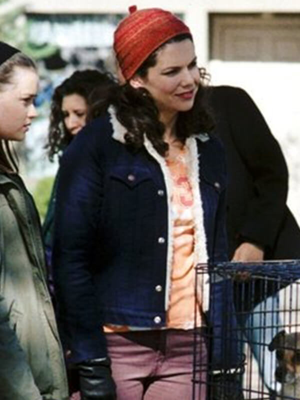 Lauren Graham Gilmore Girls Blue Denim Jacket