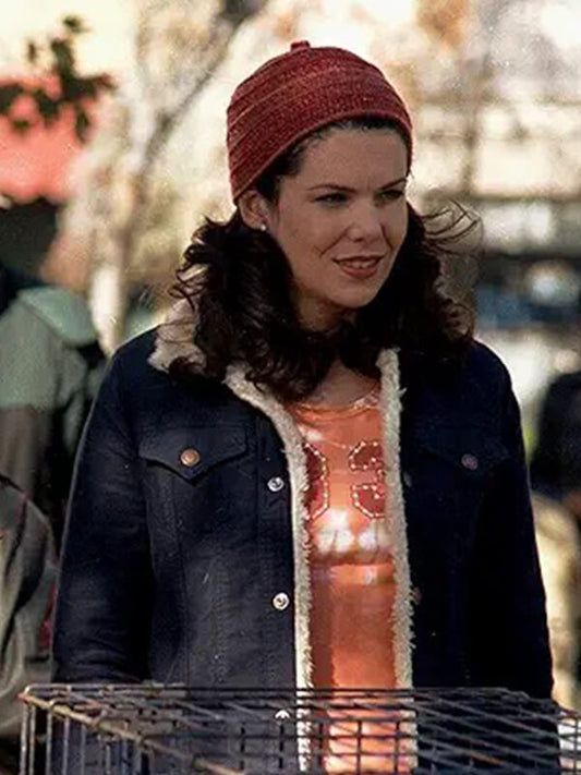 Lauren Graham Gilmore Girls Blue Denim Jacket