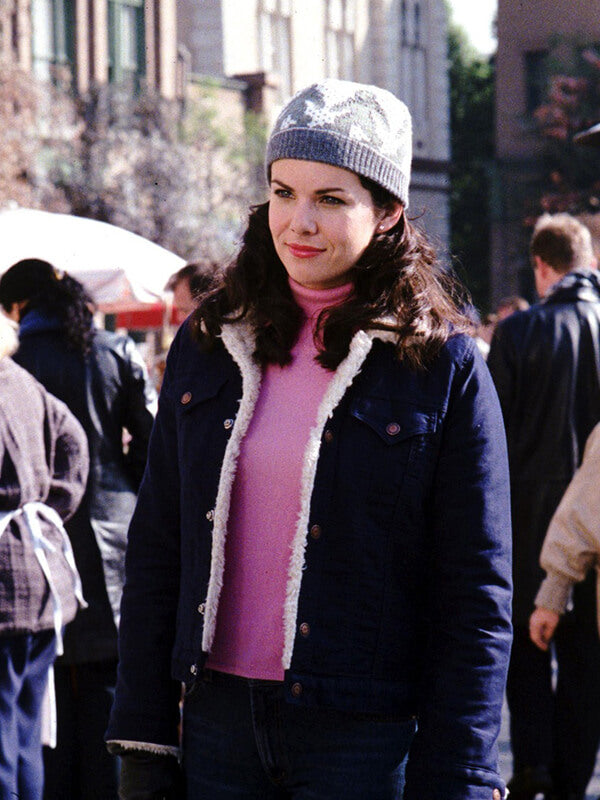 Lauren Graham Gilmore Girls Blue Denim Jacket