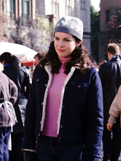 Lauren Graham Gilmore Girls Blue Denim Jacket