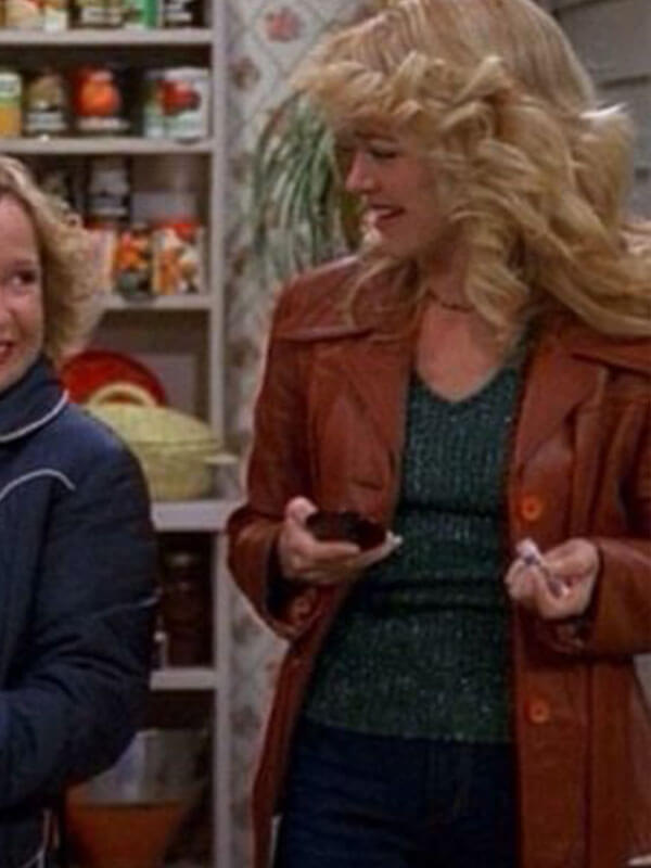 Laurie Forman That '70s Show Brown Leather Jacket