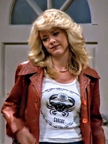Laurie Forman That '70s Show Brown Leather Jacket