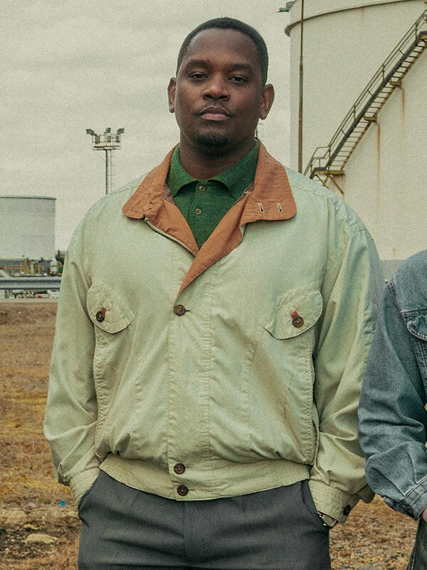 Legends S01 Aml Ameel Beige Cotton Jacket