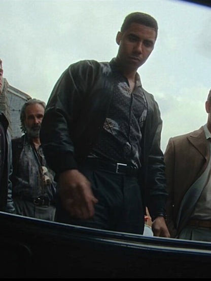 Legends S01 Joshua Samuels Black Leather Jacket