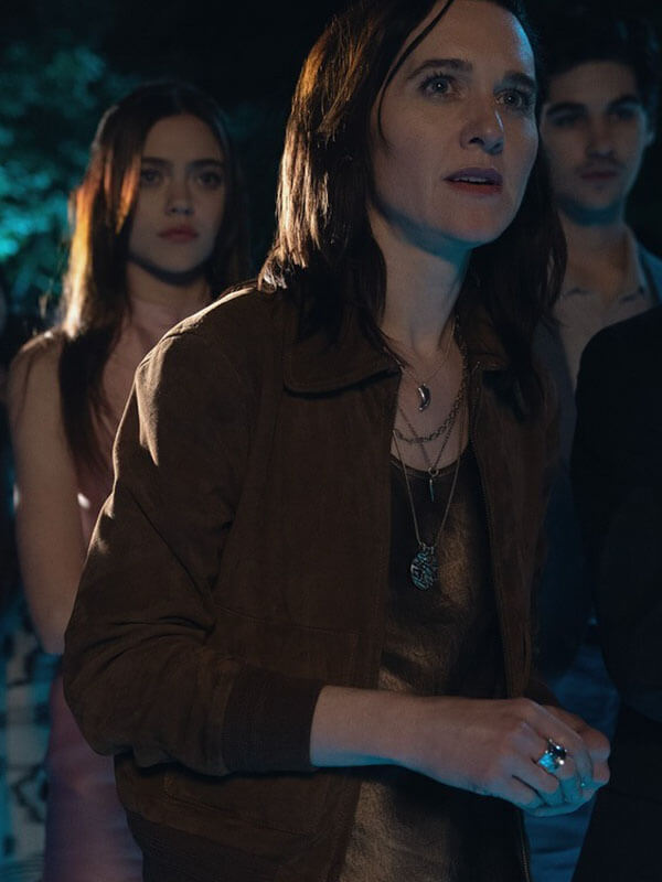 Lena Hall Your Friends & Neighbors Suede Jacket