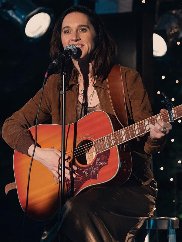 Lena Hall Your Friends & Neighbors Suede Jacket