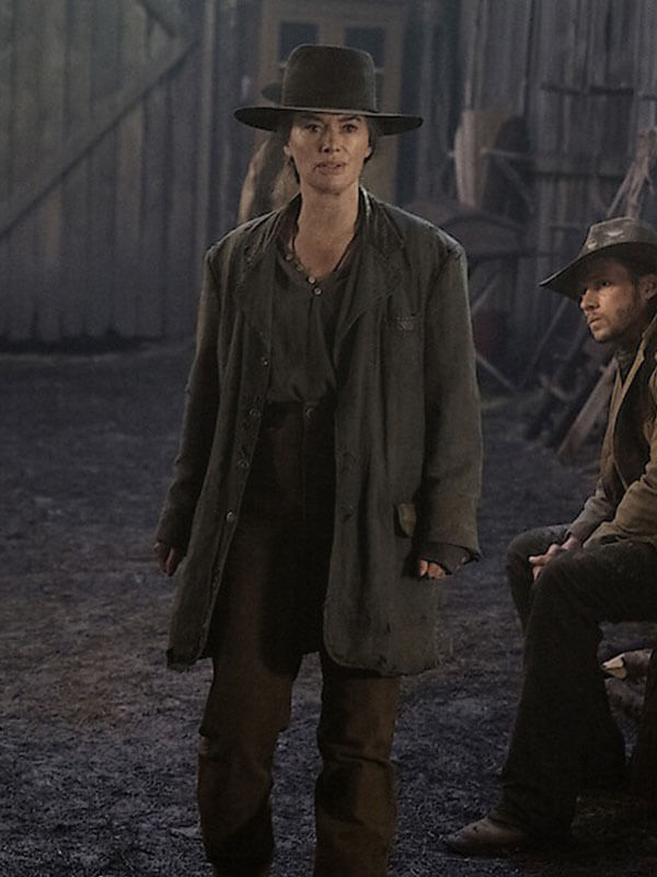 Lena Headey The Abandons S01 Cotton Coat