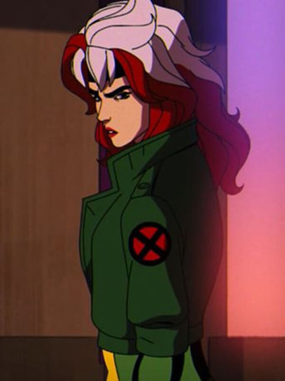 Lenore Zann X-Men '97 Rogue Leather Cosplay Jacket