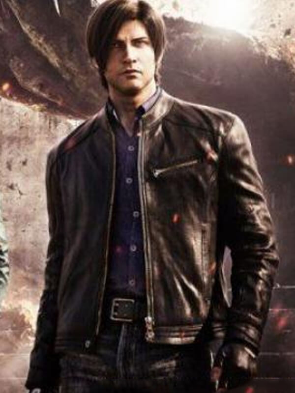 Leon Kennedy Infinite Darkness Leather Jacket