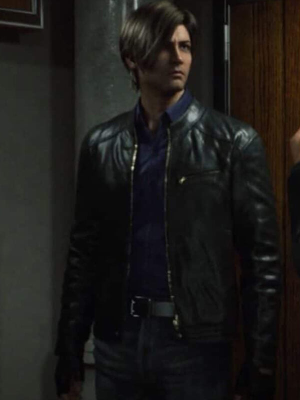 Leon Kennedy Infinite Darkness Leather Jacket