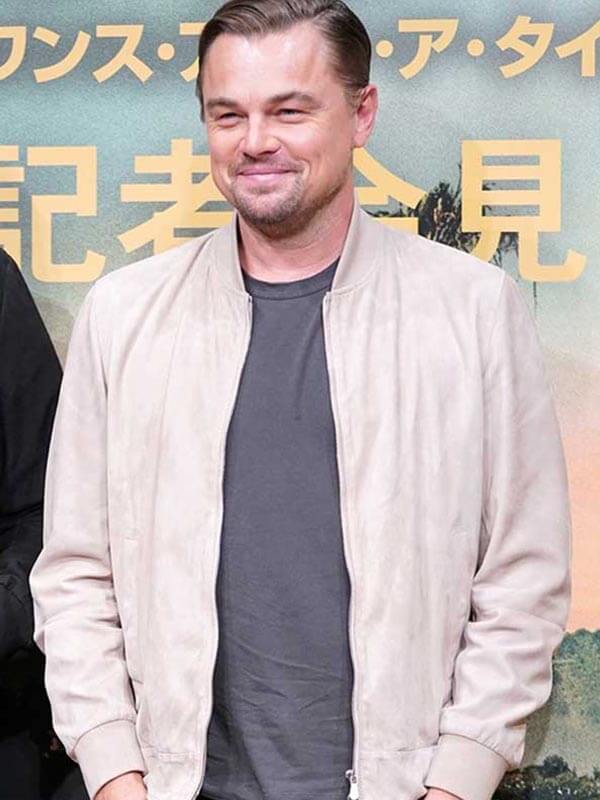 Leonardo Di Caprio Once Upon A Time Bomber Jacket