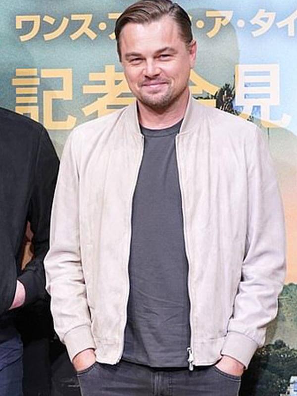 Leonardo Di Caprio Once Upon A Time Bomber Jacket