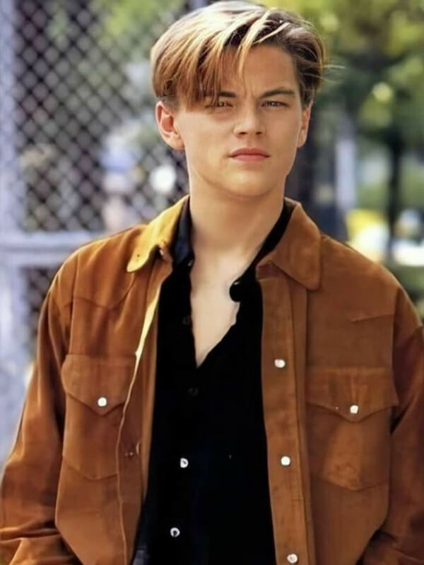 Leonardo DiCaprio Suede Leather Jacket